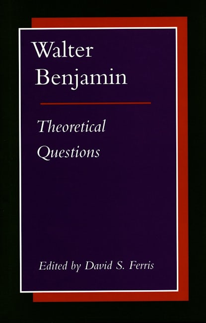 Book cover image for Walter Benjamin ISBN: 9780804725705